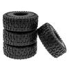 4pcs 1.9 Inch 116*45*42mm  Rubber Tyre Replacement for  4   Scx10 Wraith   Yikong Rgt 1Celsius10  Remote Control Car Wheels