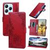 Lace Floral Print PU Leather Flip Wallet Phone Case for TECNO SPARK 20 Pro,infinix HOT 40 Pro Cover