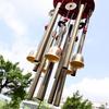 Metal Wind Chime Garden Decorative Vintage Style Outdoor Hanging Iron Tube Bells with Multiple Tubes and Circular Top Frame for Patio Porch Yard