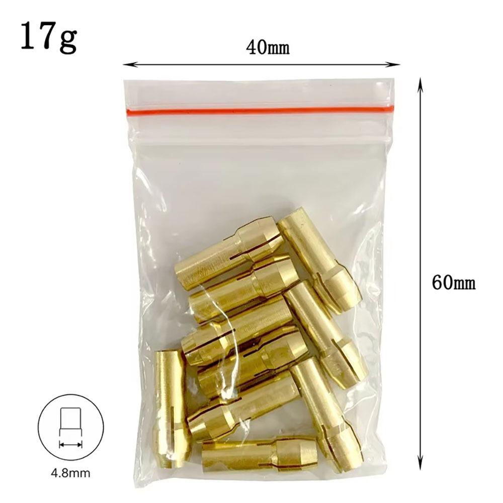 10Pcs 0.5-3.2mm Mini Drill Chuck Set For Power Rotary Tools and Electric Grinders