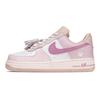 Air Force 1 Cream Puff Meow Sauce Abrasion Resistant Slip Resistant Low Top Skateboard Shoes Women's White Pink HV1813-001(Team1856-)