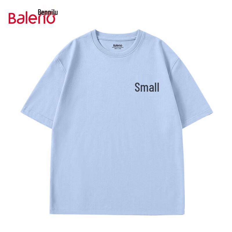 

Baleno Men s Pure Cotton Loose Short Sleeve T-Shirt M