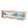Touch Bedside Lamp 3 Color Dimmable Rechargeable Canvas Shaped LED Night Light for Bedroom Style C