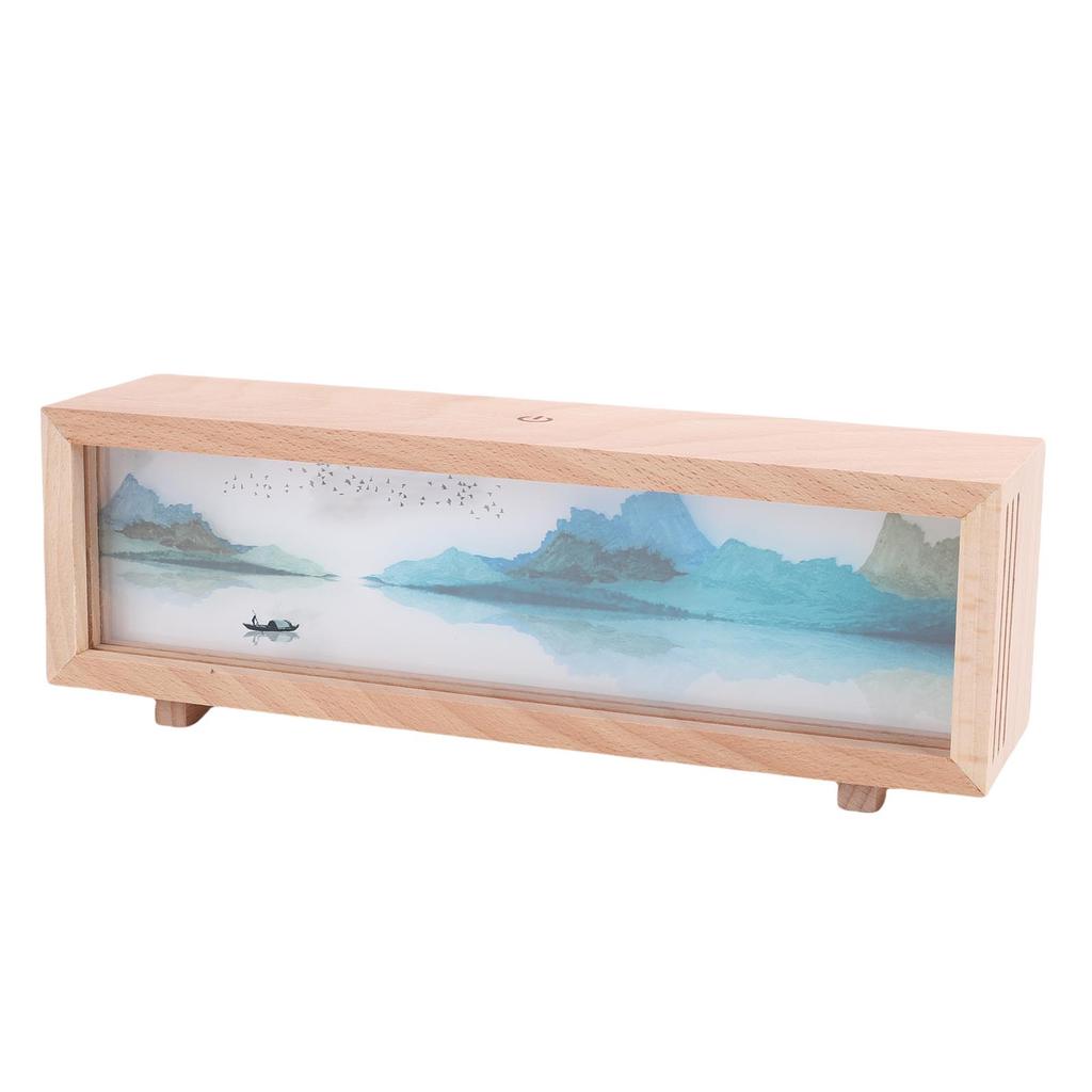 Touch Bedside Lamp 3 Color Dimmable Rechargeable Canvas Shaped LED Night Light for Bedroom Style C