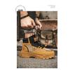 Men S Fleece Lined High Top Martin Boots Thick Sole Warm Winter Work Boots