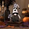 Halloween Themed Decorations Gnome Decor, Faceless Doll Figurine for Shelf Table, Spooky Ornaments Cute Ornament Party Home, Trick or Treat