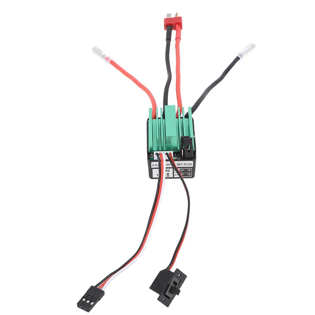 550 55T Brushed Motor 320A Brushed ESC Set Efficient Waterproof Universal for RC Crawler Car Boat