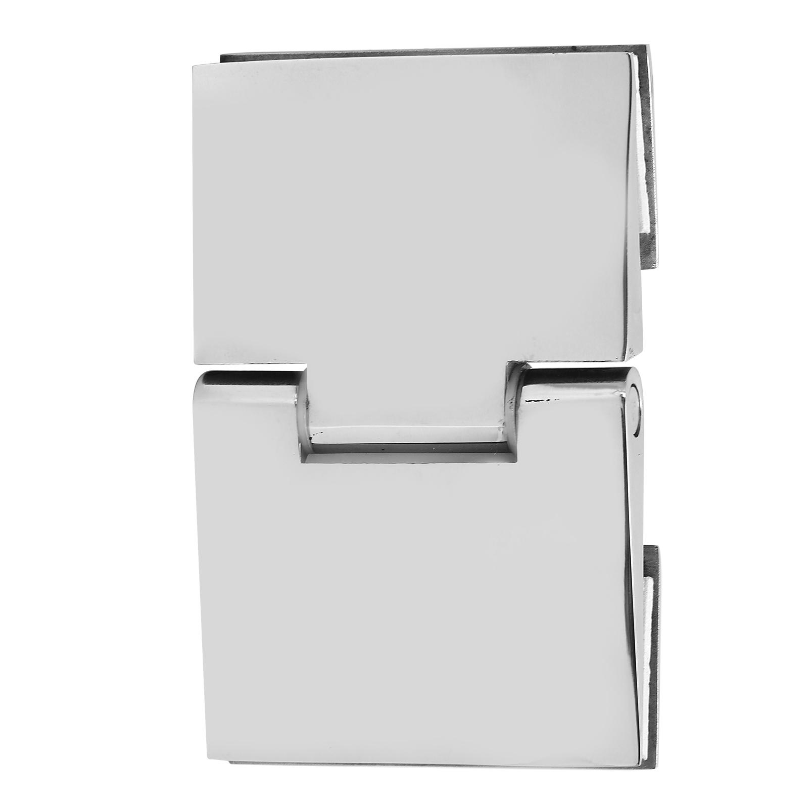 

Beveled Double‑Sided Hinge Stainless Steel Shower Room Glass Door Hinge for 8‑12mm Glass