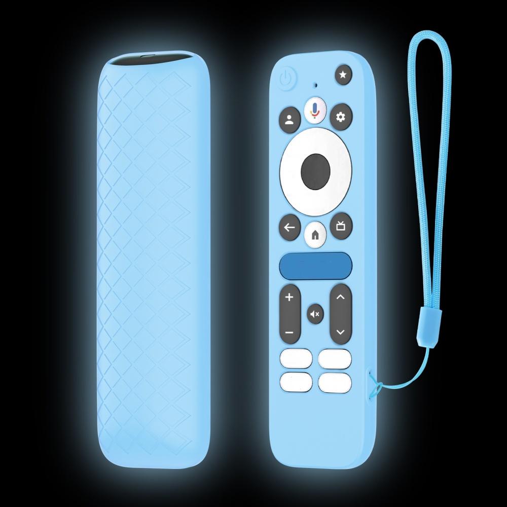 Shockproof Anti-Drop Dustproof Silicone Protective Cover For onn.GoogleTV Box 4K Pro 2025 Remote Control Protective Cover