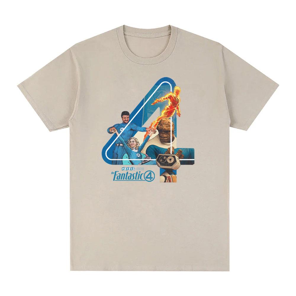 the fantastic fourT Shirt Graphic Printing Hip Hop CottonTee-shirt Short Sleeve Gothic Tshirt Unisex High Quality men/women Tops