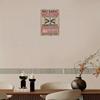 Metal Wall Art Vintage Garage Rules Sign for Bar