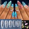 Xiaomi 3D Ocean Style Silicone Nail Art Mold Starfish, Jellyfish, Turtles, Coral, Seahorses Marine Life Patterns Nail Mold Nail Tools