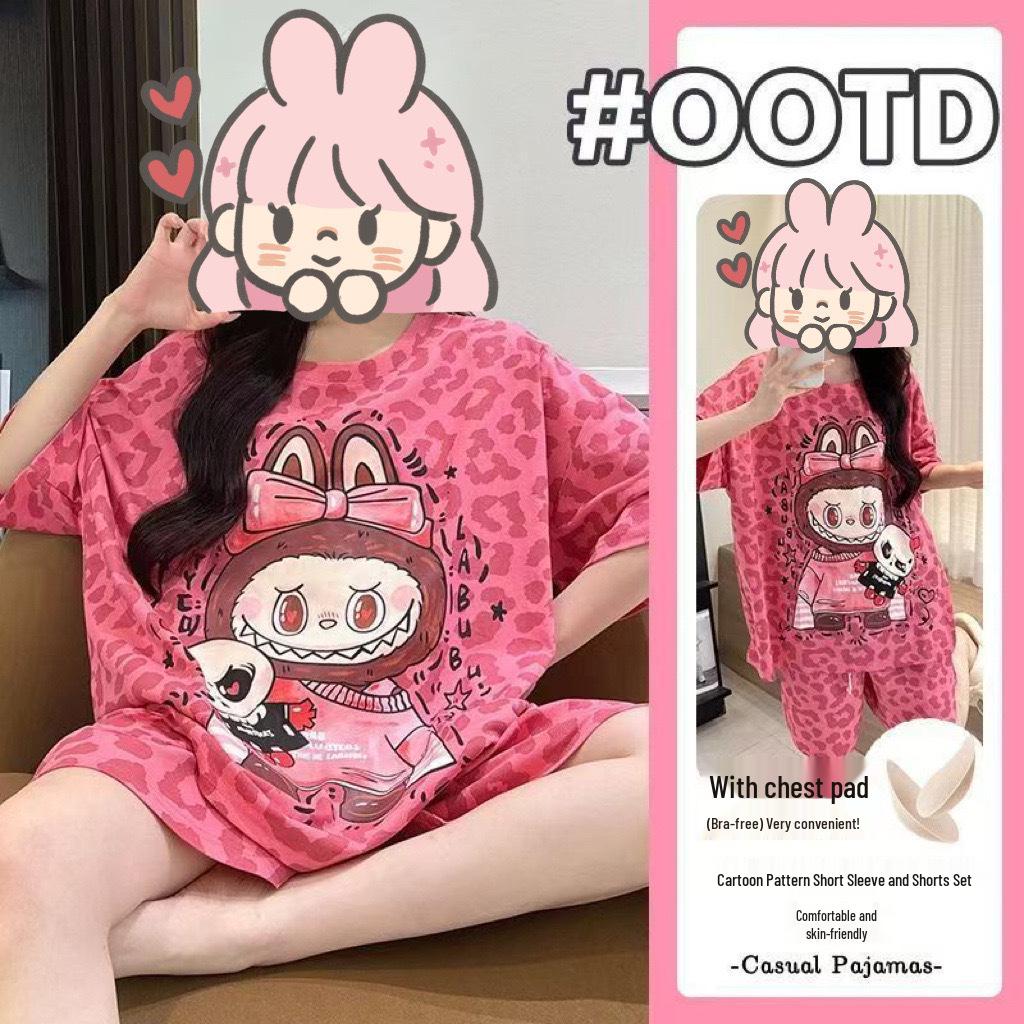 

«Женская ночная рубашка принцессы с длинными рукавами, длиной выше колена, с воротником-стойкой — весна/осень, корейский стиль» Large (165)