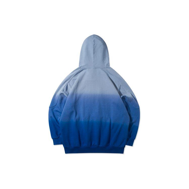 Li Ning Casual Loose Pullover Hoodie Men Hoodies Blue AWDR211-1