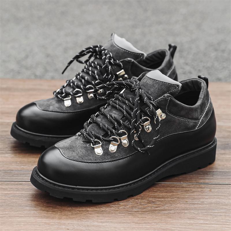 

2025 новые мужские новые дезодорирующие и износостойкие кроссовки для спорта на открытом воздухе удобные альпинистские кроссовки 32323-J 38 чёрный