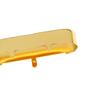 1 Stück Messing-Abdeckung für St Single-Coil Tonabnehmerabdeckung/Deckel/Gehäuse Oben Offen Gitarrenteile 72x20mm Gold/Silber