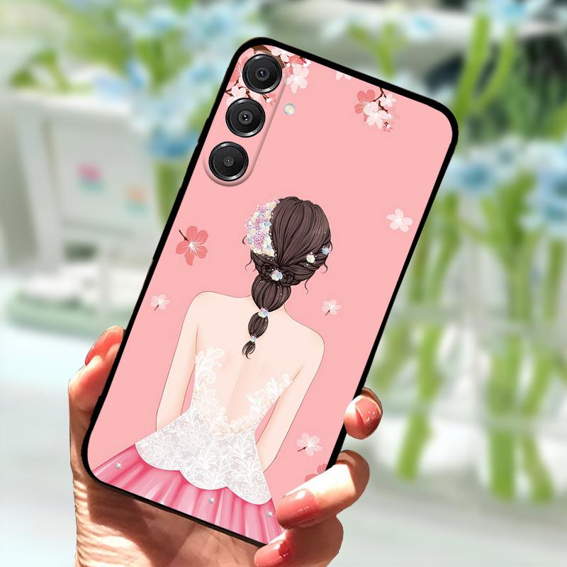 Für Samsung A56 5G Hülle A06 A16 4G 5G Niedliche Cartoon Weiche TPU Silikon Hülle Für Galaxy A26 / A36 / A 56 Handyhüllen A 26 36 Hüllen