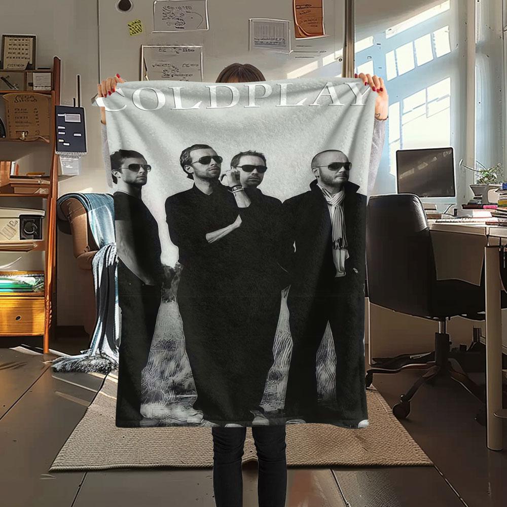 Coldplay Blanket, High quality Comfortable for All Seasons, Home Decor, Warmth and Comfort