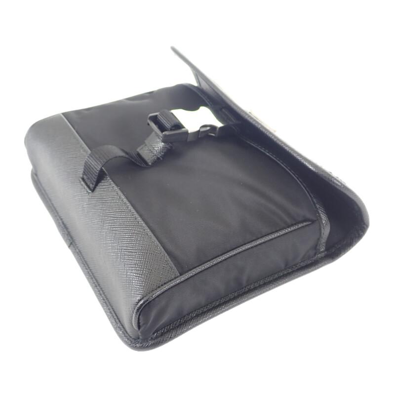 Prada 2ZH108_2DMH_F0002 Umhängetasche schwarz Safiano/Nylon Damen