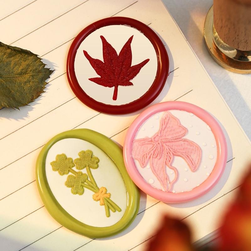Stamp Head Gift Envelope Invitations Greeting Card Decorations Brass Sealing Emboss Waxes Seal Stamp Head Removable