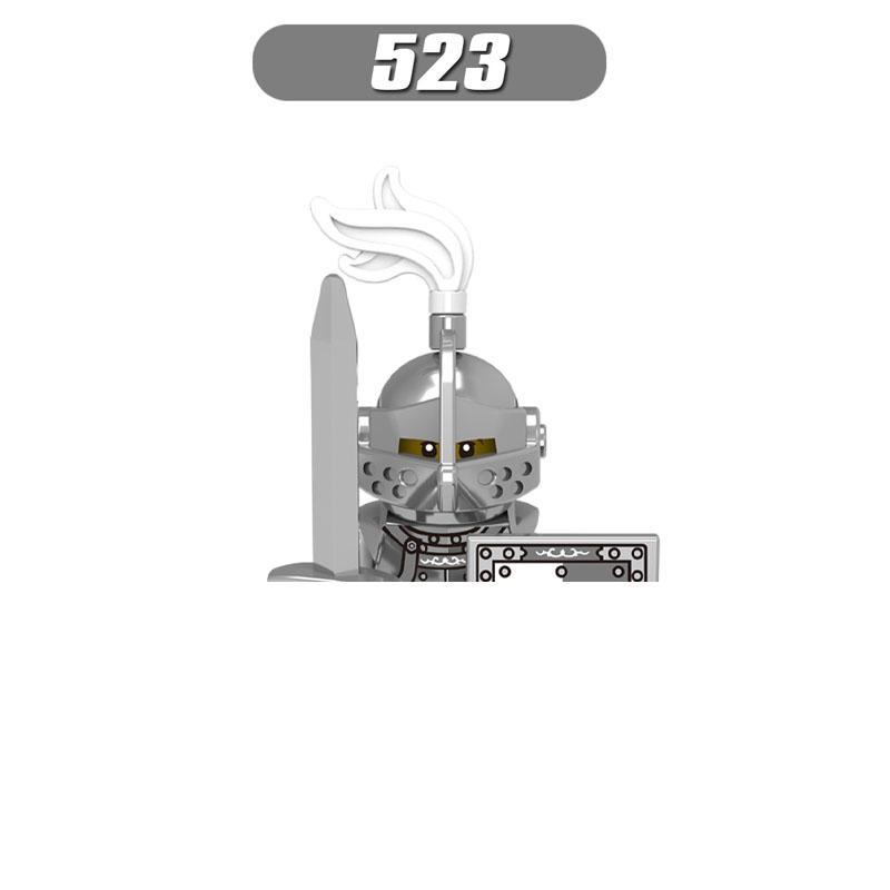 

MOC Средневековый Замок Рыцари Римские Солдаты Строительные Блоки Военные Древний Египет Фигурки Мумий Воин Стражник Оружие Кирпичики Игрушки