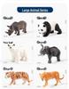 Playhouse Simulation Animal Model Toys for Early Education, Ages 1-3+ - Ideal Birthday Gift for Boys and Girls.