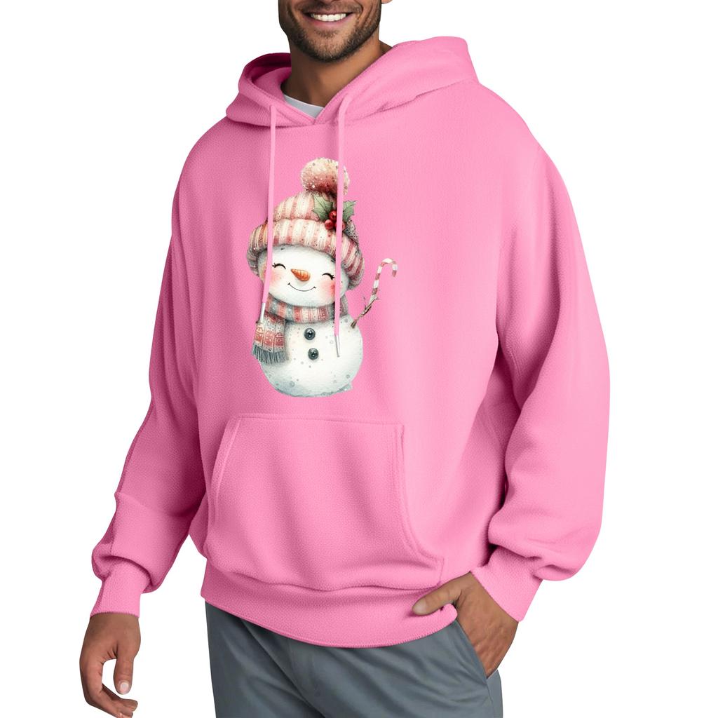 Men's Hooded Sweatshirt, Contrasting Color Sweatshirt, Sports   Casual Jacket