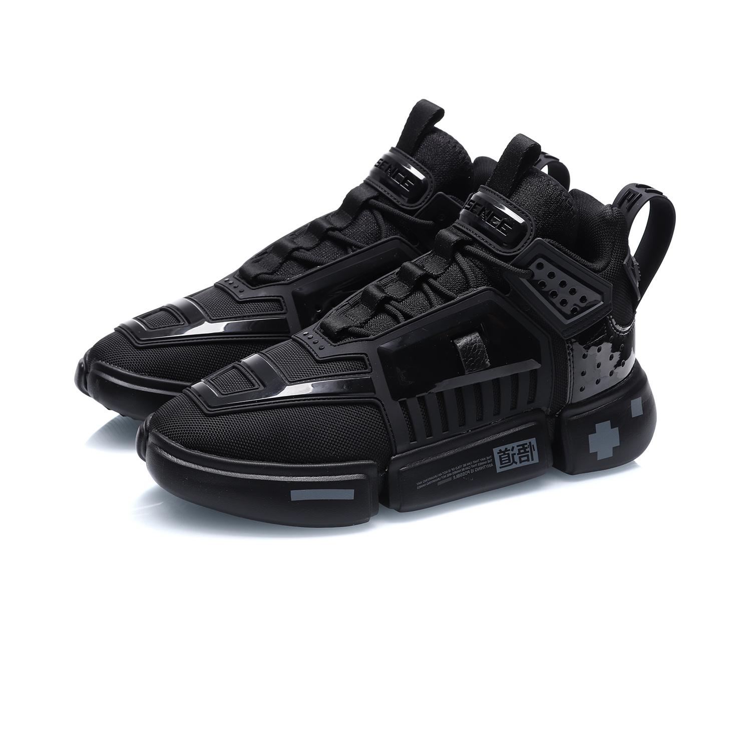 Li Ning Wu Dao Удобные спортивные повседневные туфли средней высоты Мужские повседневные — фото 3