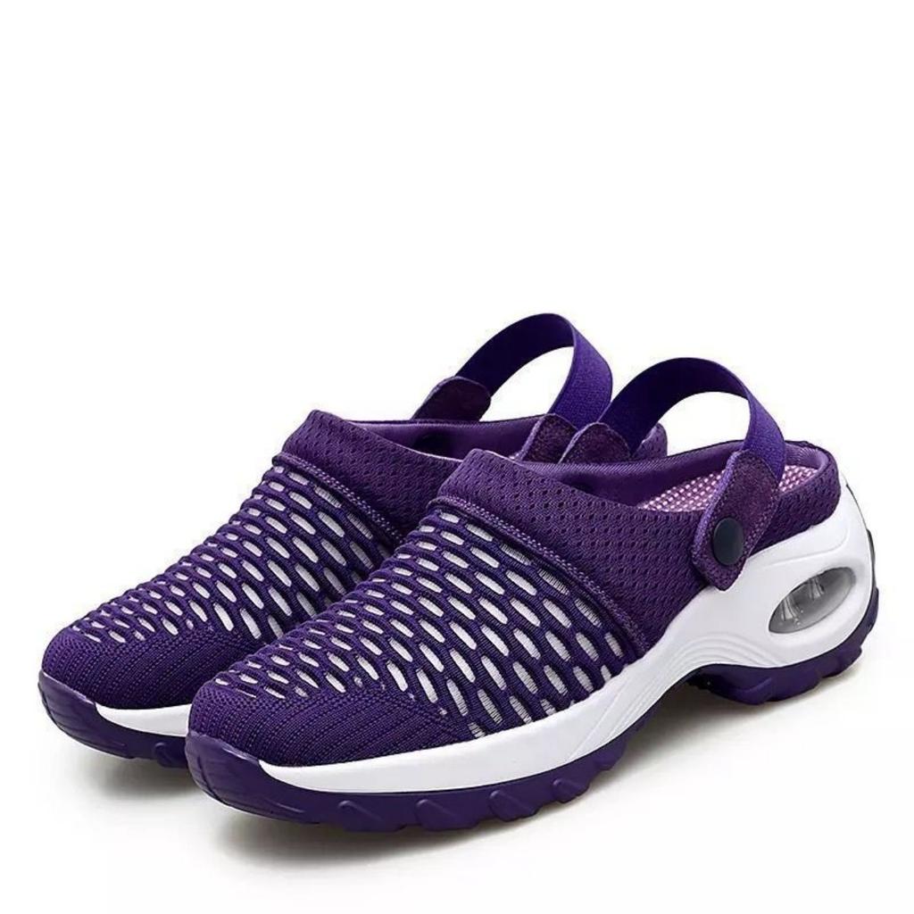 Manica Traspirante in Rete per Scarpe Sportive, con Cuscinetto d'Aria per il Comfort, Tomaia Traforata per una Maggiore Ventilazione, Scarpe Casual Estive