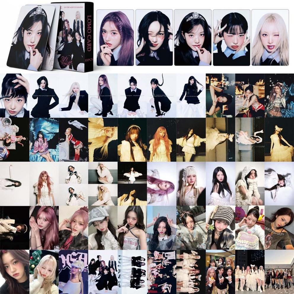 Ive Empathy EMPATHY Level Heart Attitude Photocard 1 Box (55 Pieces) / Jang Won-young, An Yu-jin, Ray, Lee Seo, Gaeul, Liz