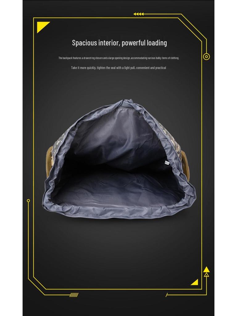 80L Waterproof Outdoor Mountaineering Backpack - Men's Casual Hiking, Travel, and Camping