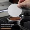 58mm Espressomaschine Moka Topf Filterpapier mit Griff, Rundes Korbdesign