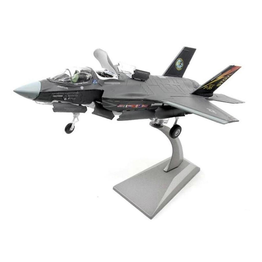 1/72 F35B Fighter Model Gift Alloy Airplane Model for Office Bar Bookshelf