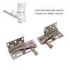 2pcs Practical Tip Out Tray Hinge Easy Install Flip Door Hinge Cabinet Hinge  Bathroom Cabinet