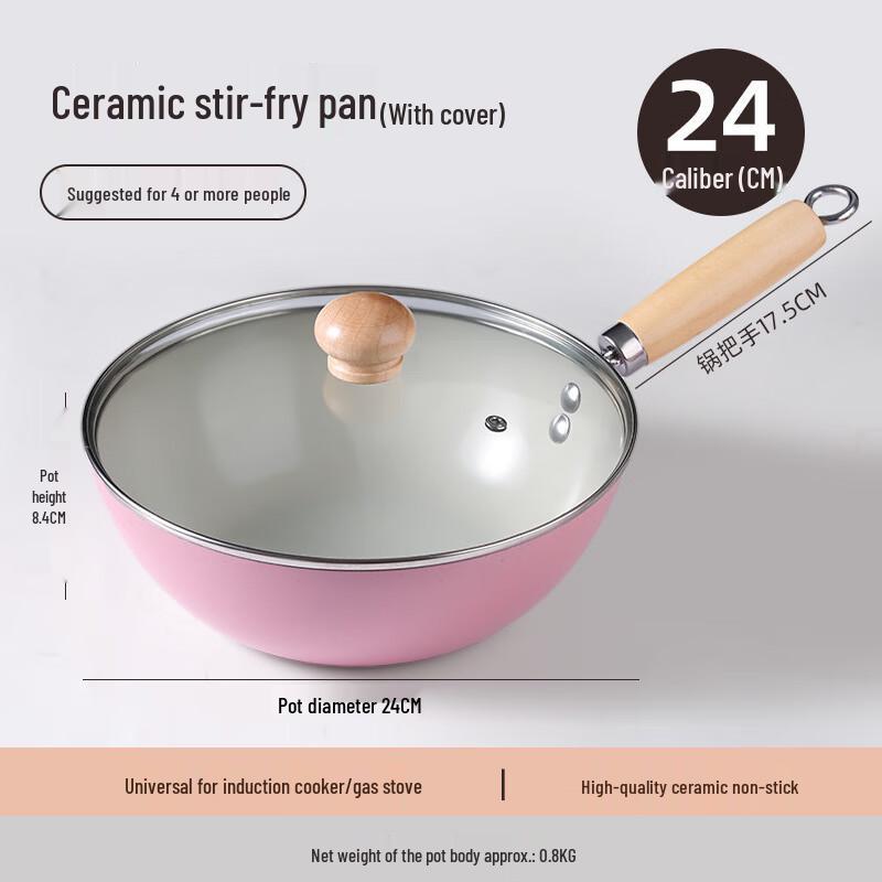 Yingtang Ceramic Non-stick Wok