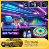 BAHL3 Neon RGB Car LED Ambient Lighting Dashboard Decorative Lamp For X2 F39 F47  E84 F48 F49 F39 F39 F47 E53 E83 F25 G01 E53 E70