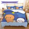 Bubu Dudu Pattern Bedding,Quilt Set Quilt Cover Pillowcase Home Birthday Gift(1 * Duvet Cover + 2 * Pillowcase, Without Core)