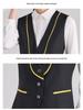 2026 Women's Professional Vest Suit - Spring/Summer New Style: Elegant Receptionist & Flight Attendant Workwear