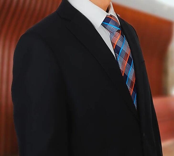 [Xiang Ru] Plain Necktie, Approx. 8cm Wide, Washable, Suitable for Formal Occasions, Business, Workplace, Commuting, Job Hunting, Formal & Casual
