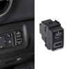 18W Car Charger Type-C+QC3.0 Fast Charging Fit For Nissan Patrol Y61 Y62 Altinma