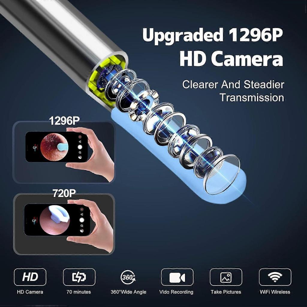 2025 Latest Model  Ear Wax Removal, Ear Cleaner with Camera and Light, Ear Wax