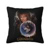 Custom Labyrinths Jareth Pillow Case Bedroom Decoration Cute Fantasy Film Cushion Decoration Salon Square Pillowcase