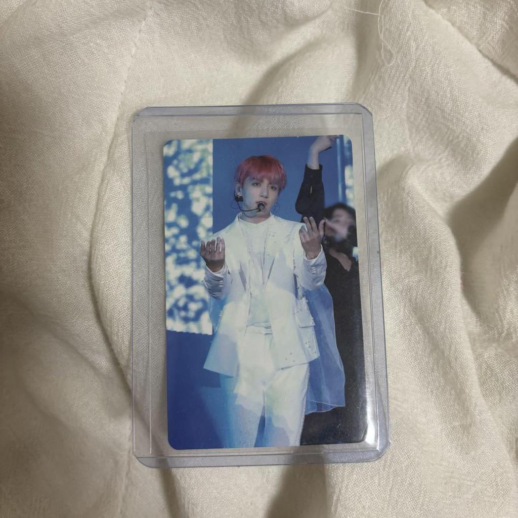 [USED] [Official] BTS LOVE YOUR SELF DVD with Jungkook Trading Card