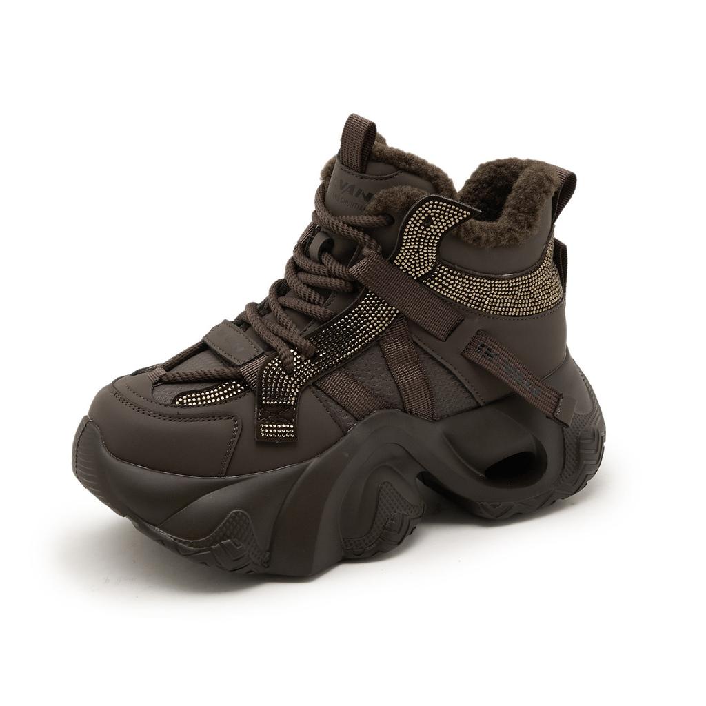 Dad shoes women's autumn and winter breathable versatile dad shoes student sports and leisure shoes