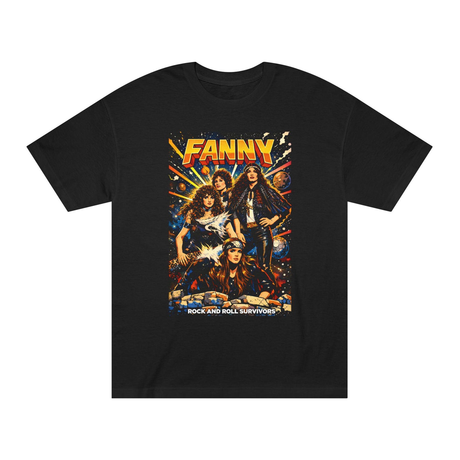 Fanny T-Shirt | Rock and Roll Survivors 4XL