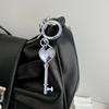 Heart Lock Pendant Keychain Multi-Functional Bag Decoration Couple Gift For Anniversaries Engraved Accessory For Bags