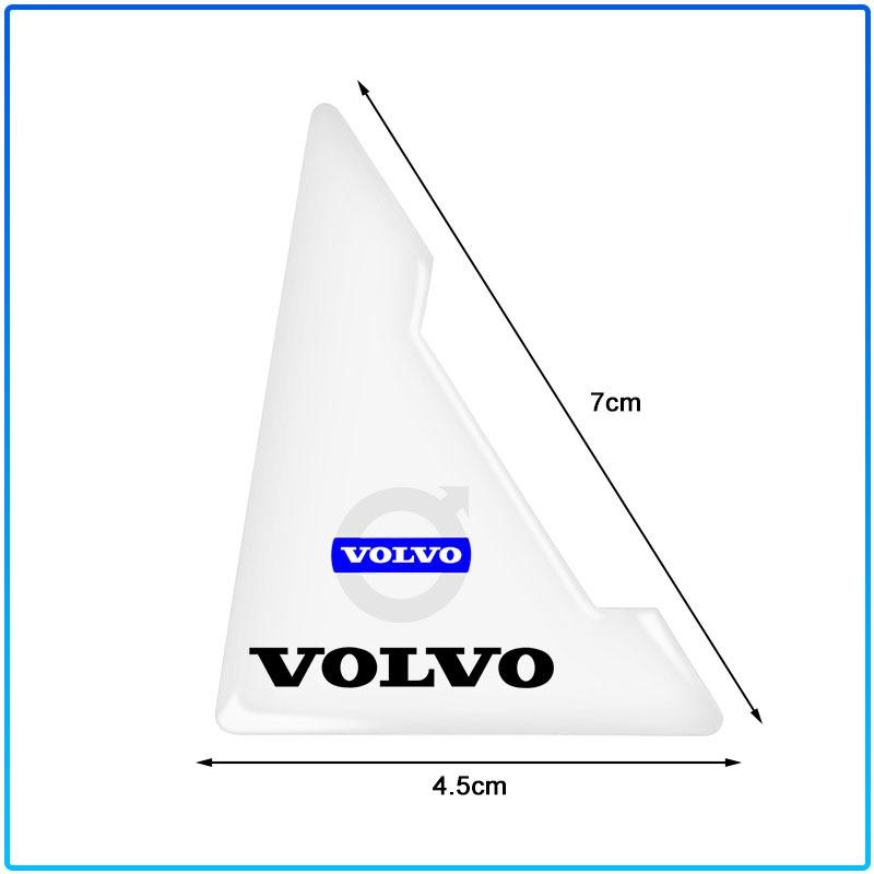 2Pcs Transparent Car Door Corner Cover Anti-Scratch Protection Sticker For Volvo XC60 XC90 S60 S80 S40 V40 V60 V70 V50 XC70