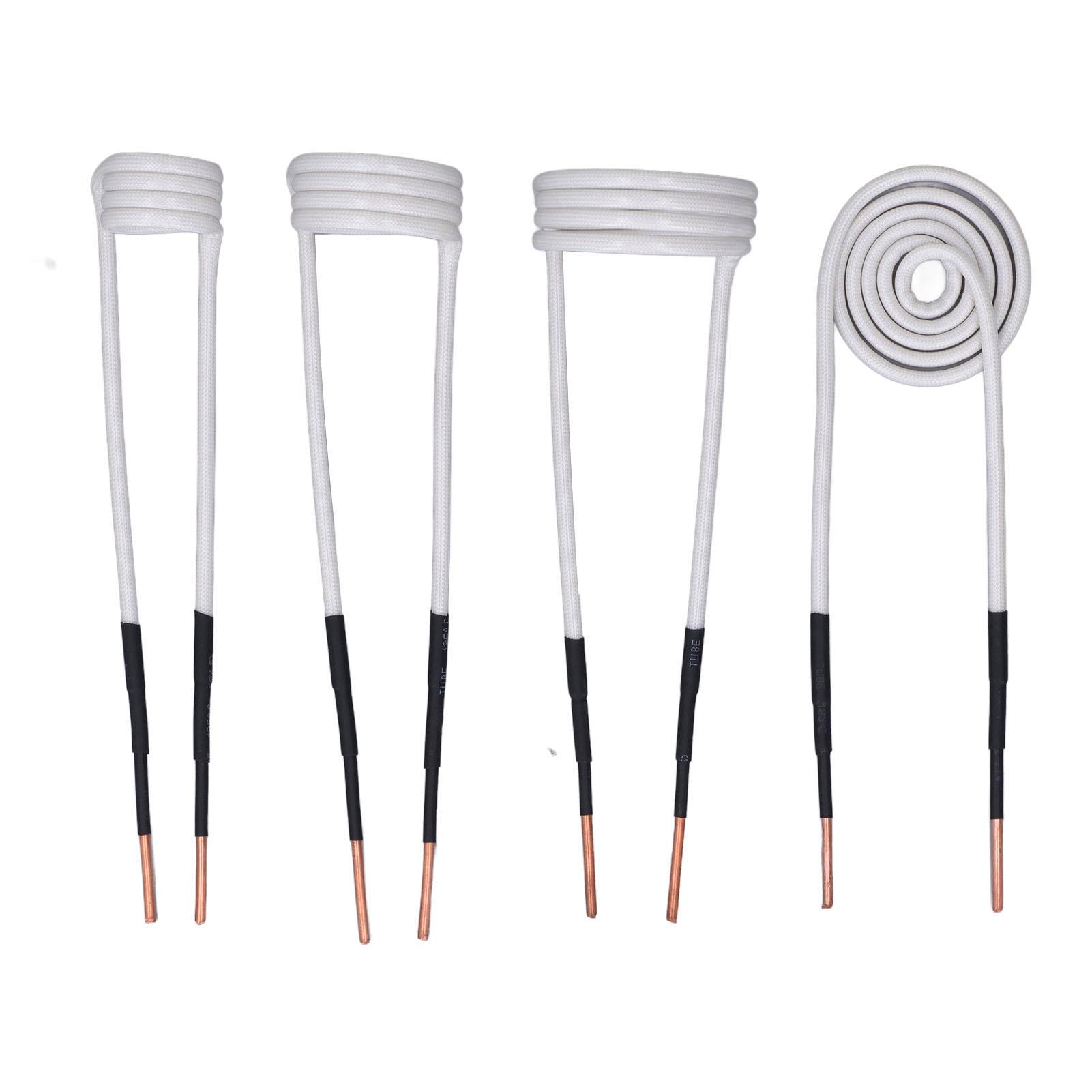 

Комплект из 4 катушек индукционного нагревателя, высокочастотные аксессуары для нагревателей HVAC, 2,5 мм, латунный сердечник 20 30 40 мм