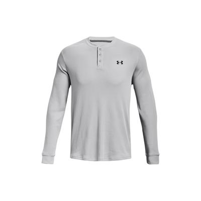 Solid Logo Crew Neck Pullover Long Sleeve T-Shirt Men Tops Modern-Gray 1302356-012