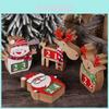 Bezaubernder hölzerner Weihnachts-Countdown-Kalender Dekoratives Stück mit Schneemann-Design